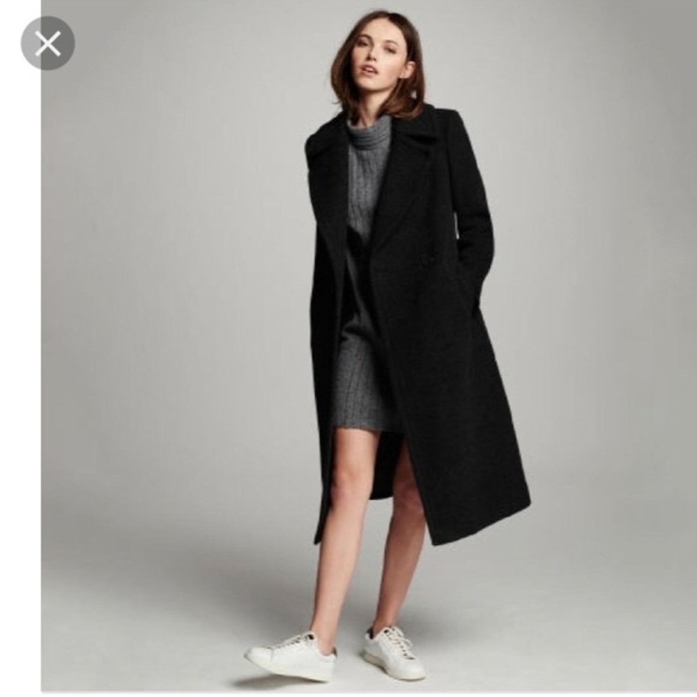 Club Monaco Daylina Coat Charcoal